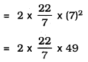 KSEEB SSLC Class 10 Maths Solutions Chapter 15 Surface Areas and Volumes Ex 15.1 Q 2.1