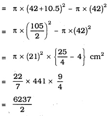 KSEEB SSLC Class 10 Maths Solutions Chapter 5 Areas Related to Circles Ex 5.1 7