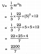 KSEEB Solutions for Class 9 Maths Chapter 13 Surface Area and Volumes Ex 13.7 Q 7.1