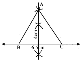 KSEEB Solutions for Class 8 Maths Chapter 12 Construction of Triangles Ex. 12.5 1