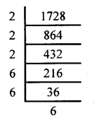 KSEEB Solutions for Class 8 Maths Chapter 5 Squares, Square Roots, Cubes, Cube Roots Ex 5.7 1