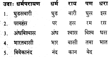 Hindi Swami Vivekananda Notes KSEEB Solutions for Class 9 