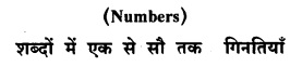 KSEEB Class 8 Hindi गिनतियाँ
