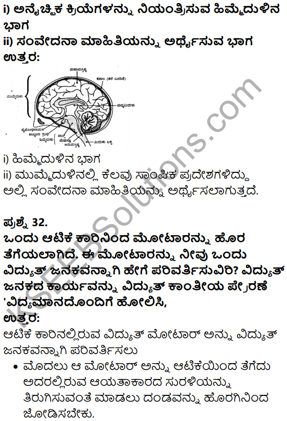 Karnataka SSLC Science Model Question Paper 4 in Kannada Medium - 24