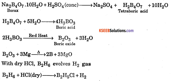 1st PUC Chemistry Question Bank Chapter 11 The P-Block Elements - 24