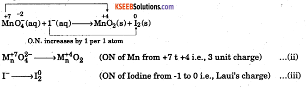 1st PUC Chemistry Question Bank Chapter 8 Redox Reactions - 109