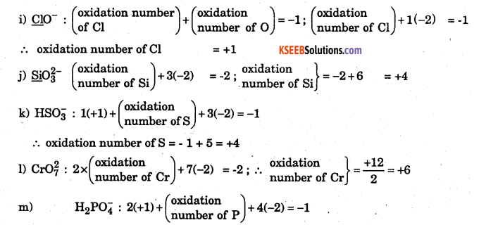 1st PUC Chemistry Question Bank Chapter 8 Redox Reactions - 121