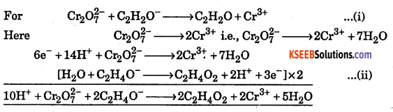 1st PUC Chemistry Question Bank Chapter 8 Redox Reactions - 62