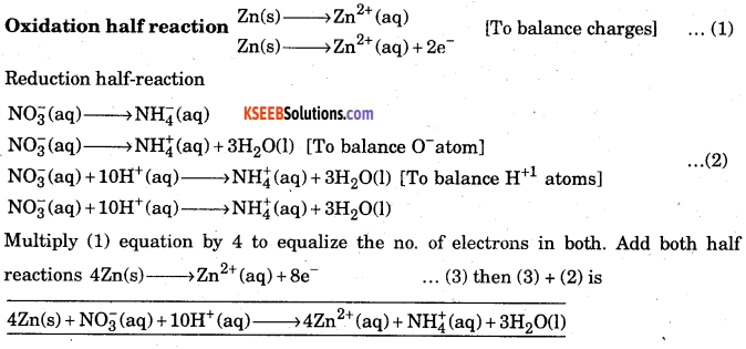 1st PUC Chemistry Question Bank Chapter 8 Redox Reactions - 81
