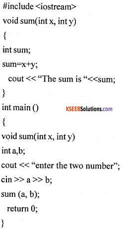1st PUC Computer Science Model Question Paper 1 with Answers part B img 17
