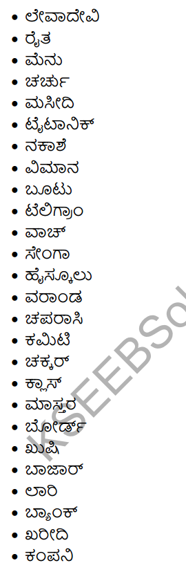 1st PUC Kannada Workbook Answers Nanartha Padagalu 5