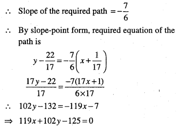 1st PUC Maths Question Bank Chapter 10 Straight Lines 139