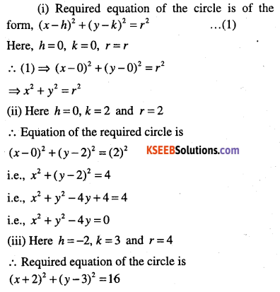 1st PUC Maths Question Bank Chapter 11 Conic Sections 2