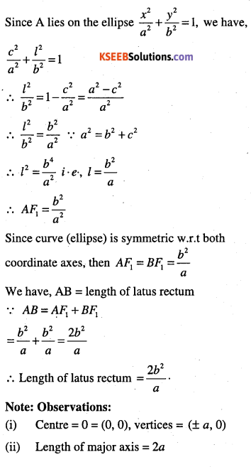 1st PUC Maths Question Bank Chapter 11 Conic Sections 40