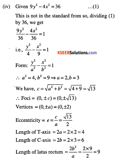 1st PUC Maths Question Bank Chapter 11 Conic Sections 69