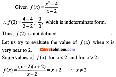 1st PUC Maths Question Bank Chapter 13 Limits and Derivatives 1
