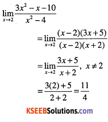 1st PUC Maths Question Bank Chapter 13 Limits and Derivatives 16