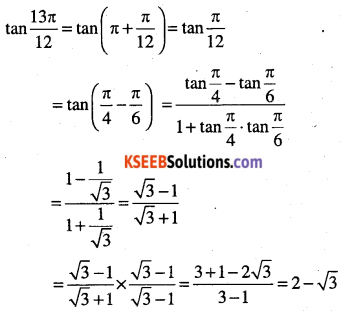 1st PUC Maths Question Bank Chapter 3 Trigonometric Functions 53
