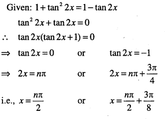1st PUC Maths Question Bank Chapter 3 Trigonometric Functions 97