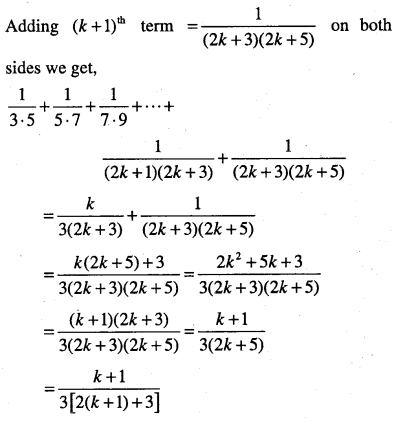 1st PUC Maths Question Bank Chapter 4 Principle of Mathematical Induction 18