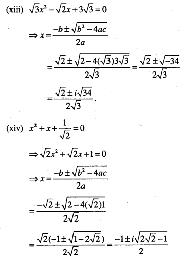 1st PUC Maths Question Bank Chapter 5 Complex Numbers and Quadratic Equations 50