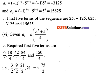 1st PUC Maths Question Bank Chapter 9 Sequences and Series 3