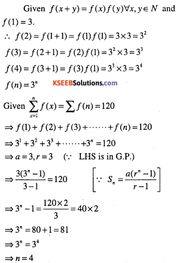 1st PUC Maths Question Bank Chapter 9 Sequences and Series 77