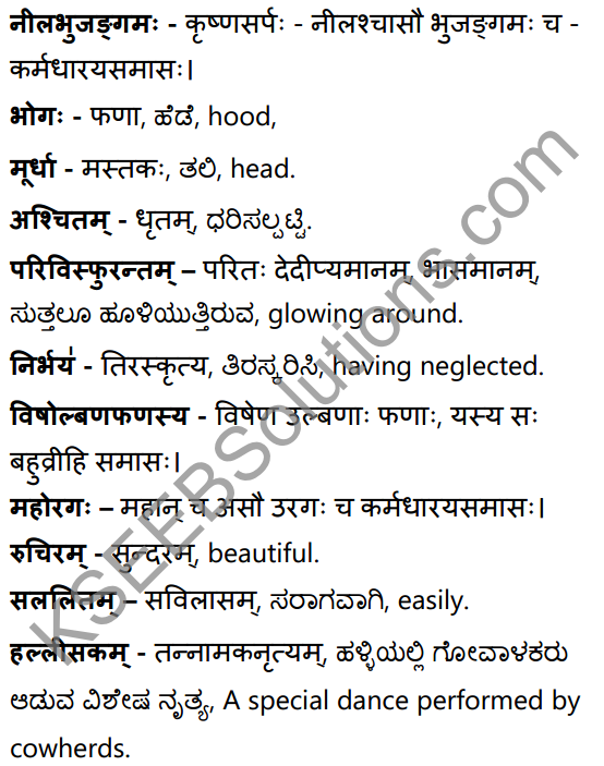 सान्तःपुरः शरणागतोऽस्मि Summary in Kannada and English 34