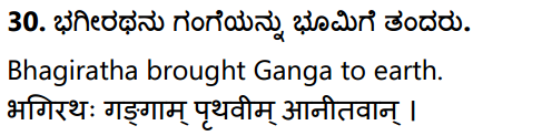 1st PUC Sanskrit Workbook Answers Karnataka 47