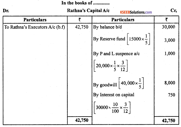 2nd PUC Accountancy Previous Year Question Paper March 2019 - 4