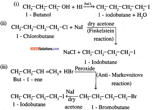 2nd PUC Chemistry Question Bank Chapter 10 Haloalkanes and Haloarenes - 14