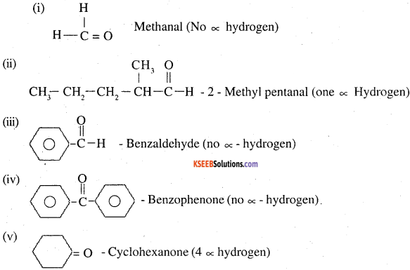 2nd PUC Chemistry Question Bank Chapter 12 Aldehydes, Ketones and Carboxylic Acids - 22