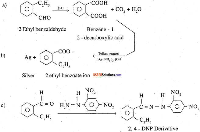 2nd PUC Chemistry Question Bank Chapter 12 Aldehydes, Ketones and Carboxylic Acids - 34