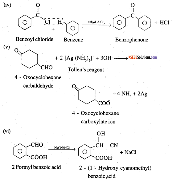 2nd PUC Chemistry Question Bank Chapter 12 Aldehydes, Ketones and Carboxylic Acids - 65