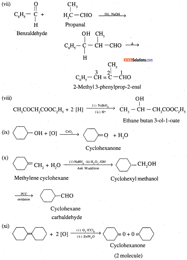 2nd PUC Chemistry Question Bank Chapter 12 Aldehydes, Ketones and Carboxylic Acids - 66
