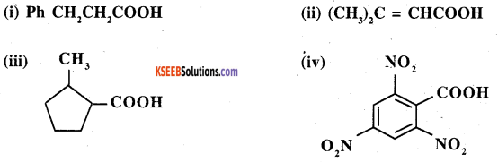 2nd PUC Chemistry Question Bank Chapter 12 Aldehydes, Ketones and Carboxylic Acids - 84