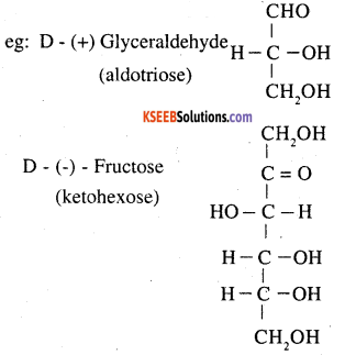 2nd PUC Chemistry Question Bank Chapter 14 Biomolecules - 1