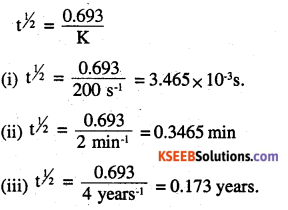 2nd PUC Chemistry Question Bank Chapter 4 Chemical Kinetics - 12