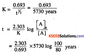 2nd PUC Chemistry Question Bank Chapter 4 Chemical Kinetics - 13