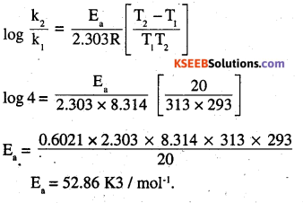 2nd PUC Chemistry Question Bank Chapter 4 Chemical Kinetics - 28
