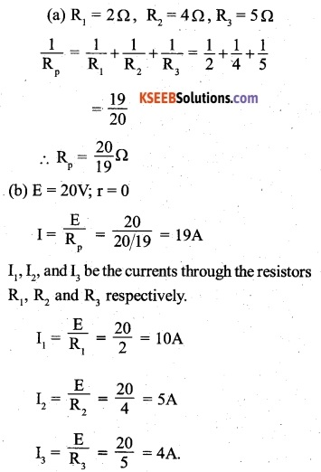 2nd PUC Physics Question Bank Chapter 3 Current Electricity 4