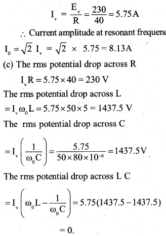 2nd PUC Physics Question Bank Chapter 7 Alternating Current 13