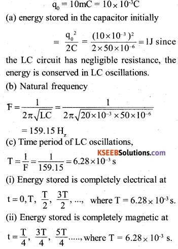 2nd PUC Physics Question Bank Chapter 7 Alternating Current 14