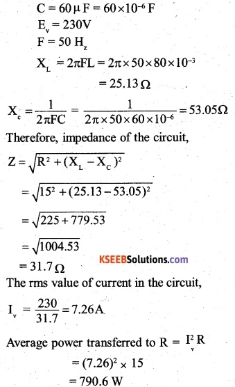 2nd PUC Physics Question Bank Chapter 7 Alternating Current 29