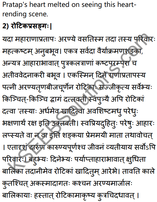 2nd PUC Sanskrit Textbook Answers Shevadhi Chapter 5 महाराणाप्रतापः 17