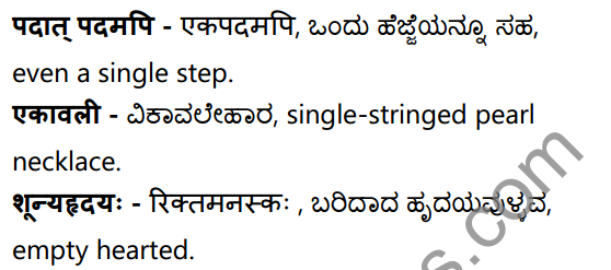 अनुरागोदयः Summary in Kannada and English 42