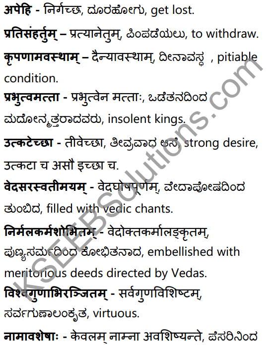 विधिविलसितम् Summary in Kannada and English 46