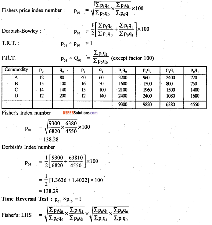 2nd PUC Statistics Model Question Paper 2 with Answers - 27