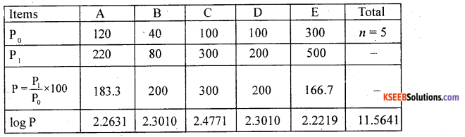 2nd PUC Statistics Previous Year Question Paper March 2018 - 10