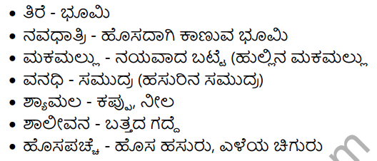 10th Standard Kannada Poems Summary Pdf KSEEB
